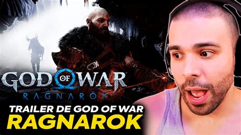 MINERVA ASSISTIU O TRAILER DE GOD OF WAR RAGNARÖK E COMO O KRATOS FOI