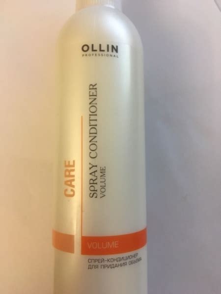 Спрей-кондиционер Ollin CARE Volume | отзывы