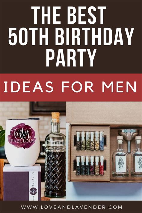 50th Birthday T Ideas To Forget They Re Half A Century Old Love And Lavender 50th Birthday