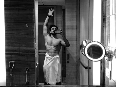 Shirtless Bollywood Men Big Boss Hunk Strips Down To His Underwear For Hot Shots