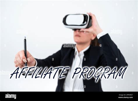 Conceptual Caption Affiliate Program Internet Concept Automated