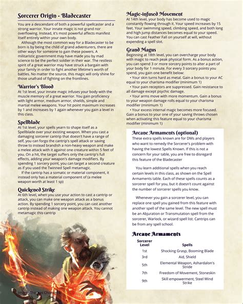 Dnd 2024 Sorcerer Subclasses Carin Cosetta