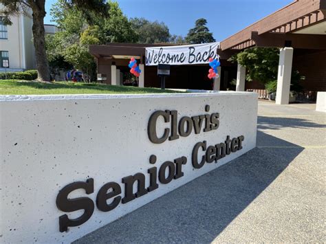 Clovis Senior Activity Center Reopens To The Public City Of Clovis