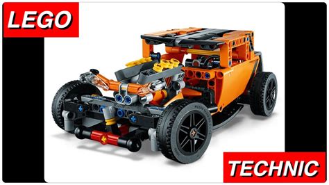 Lego Technic Hot Rod Pcs Legospeedbuild Youtube