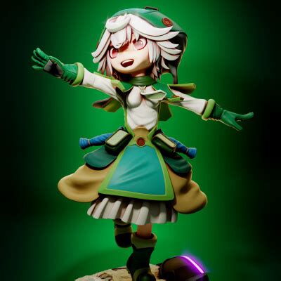 Prushka - Made in Abyss 3D Model by Gray World Corporation