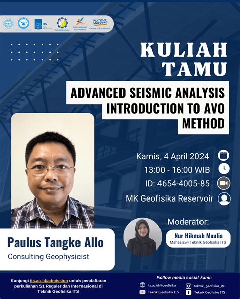 Kuliah Tamu Advanced Seismic Analysis Introduction To Avo Method