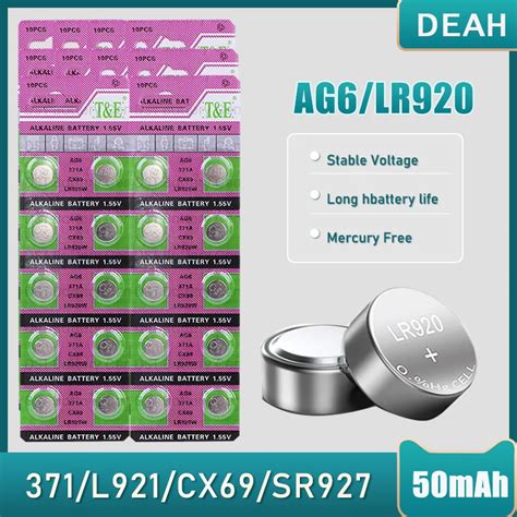 Lr Ag Sr Sw Lr Lr A V Alkaline Battery Button