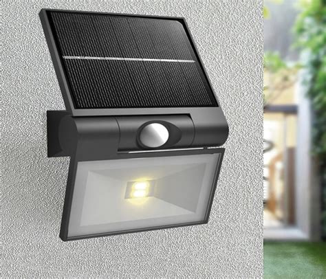 Lampa Solarna Led Mocna Lm W Halogen Z Czujnikiem Ruchu I