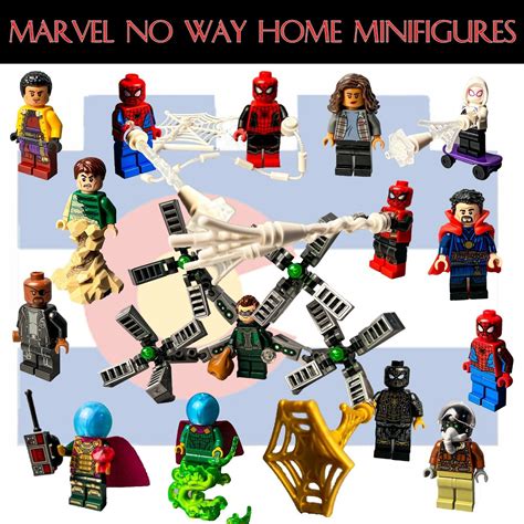 Lego Marvel Spider Man Minifigure No Way Home 76205 76185 76195 Wong Dr Strange Ebay