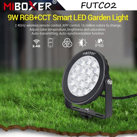 Miboxer FUTC02 9W Rgb Cct Smart Led Tuin Licht Waterdichte Led