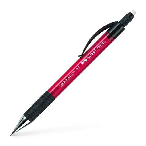 Faber Castell Grip Matic 137721 Red 0 7mm Mechanical Pencil