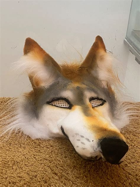 Therian Mask Wolf READ DESCRIPTION Etsy