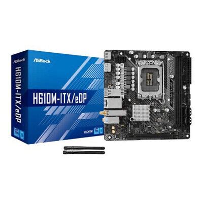 Asrock H M Itx Edp Intel Socket Mini Itx Motherboard