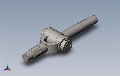 关节（标准）solidworks 2010模型图纸免费下载 懒石网