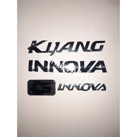 Jual Emblem Kijang Innova Logo Kijang Innova Lama Baru Emblem Logo