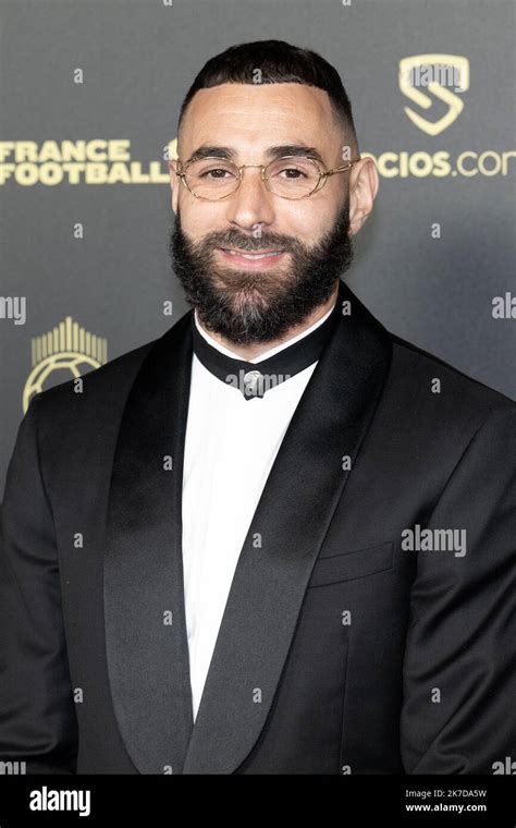 Karim Benzema Of Real Madrid Arrives At The Ballon Dor Ceremony At