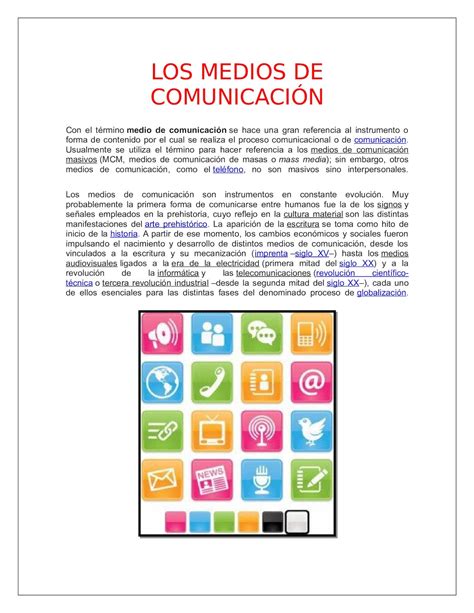 Calaméo Medios De Comunicación