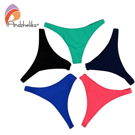 Jual Preorder Swimming Briefs V Shape Solid Brazilian Bikini