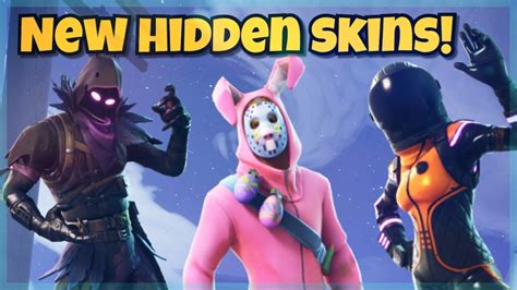 New Easter Skins In Fortnite Hidden Skins In Fortnite Battle Royale Rabbit Raider And Raven