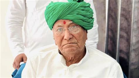 Ex Haryana Cm Om Prakash Chautala Passes Away The Jharkhand Story