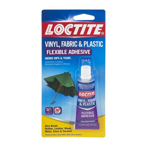 Loctite Flexible Adhesive Vinyl Fabric And Plastic 10 Fl Oz