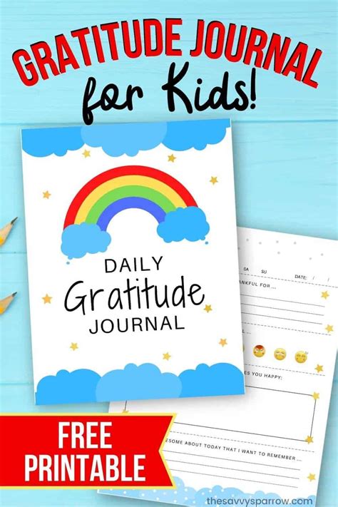 Kids Journal Pages Printable PDF, Journals For Kids