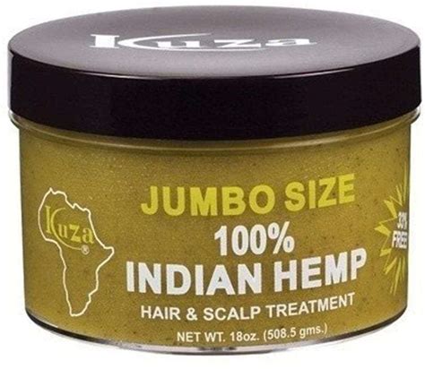 Kuza 100%indian Hemp Hair & Scalp Treatment 18 Oz [SEALED] by Kuza ...