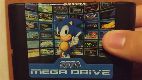 820 In 1 SEGA Genesis Multicart Mega Everdrive Review YouTube