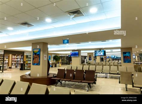 Aqaba Jordan airport waiting area terminal Stock Photo - Alamy