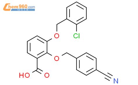 533891 29 1 BENZOIC ACID 3 2 CHLOROPHENYL METHOXY 2 4 CYANOPHENYL