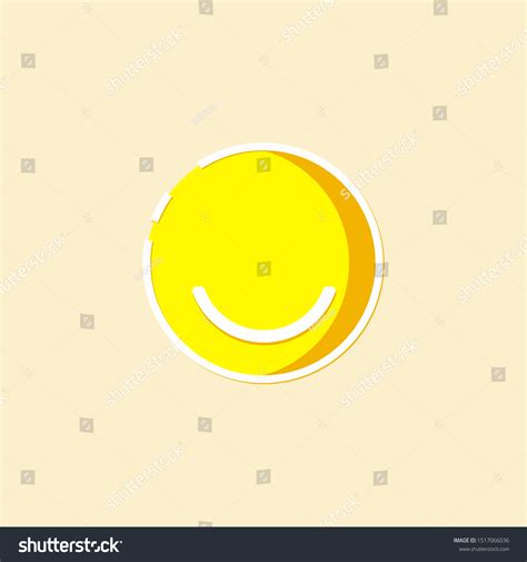 Smile Emoticon Logo Vector Template Design เวกเตอร์สต็อก ปลอดค่า