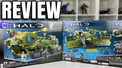 Halo Mega Unsc Elephant Sandnest Set Hhc Review Youtube