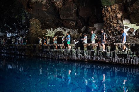 Jameos Del Agua Is A Series Of Lava License Image Lookphotos