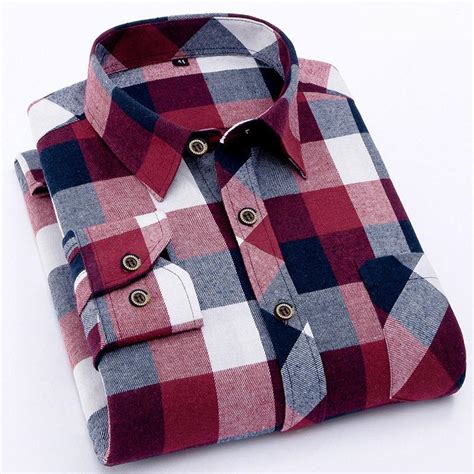Купить Мужские повседневные рубашки с длинным рукавом Chemise Homme ...
