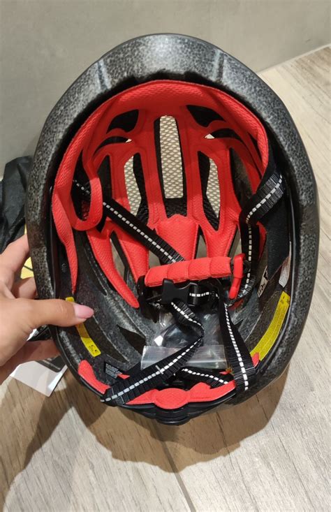 Kask rowerowy z oświetleniem Shinmax Kraków Prądnik Czerwony OLX pl