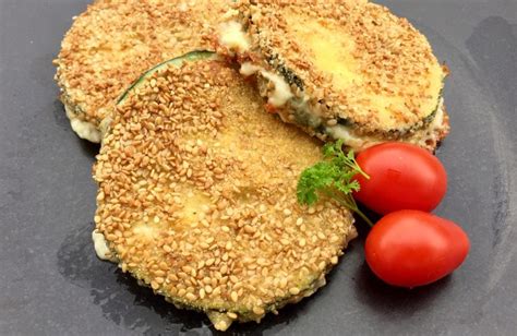 Panierte Zucchini mit Käse FOOD STEP