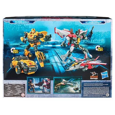 Transformers: Reactivate - Bumblebee VS Starscream 2 Pack