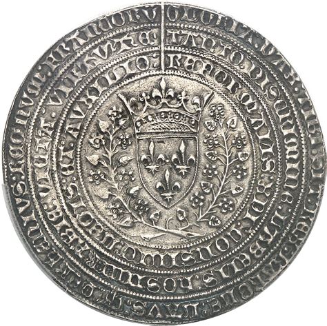 CAPÉTIENS Charles VII 1422 1461 Médaille commémorative de l