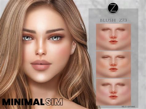 The Sims Resource Minimalsim Blush Z