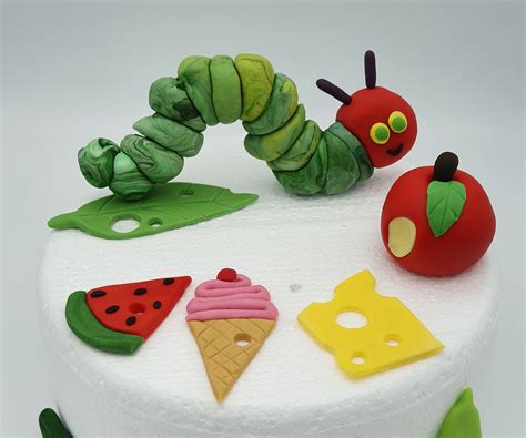 Very Hungry Caterpillar Sheet Cake