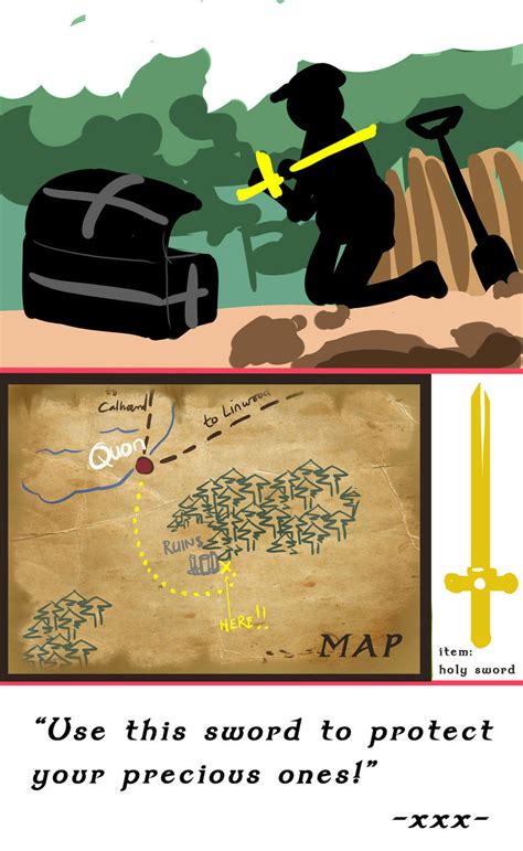 Treasure Hunt Map Template by yami-izumi on DeviantArt