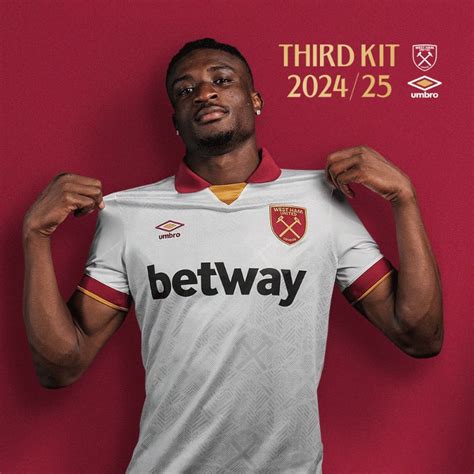 West Ham United Launch 2024/25 Third Kit - UKSoccerShop