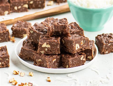 German Chocolate Fudge The Itsy Bitsy Kitchen