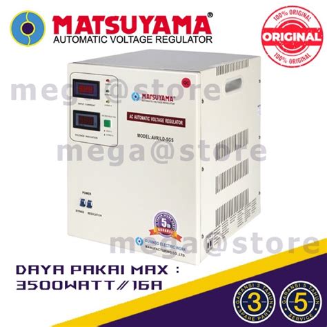 Jual Stabilizer Matsuyama Kva Shopee Indonesia