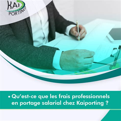 Quest Ce Que Les Frais Professionnels En Portage Salarial Chez