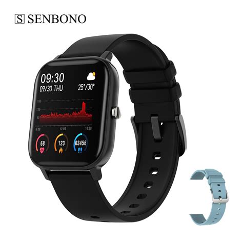 SENBONO montre connectée P8 pour femmes étanche IP67 montre