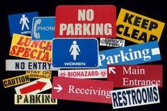 Street Sign Collage Royalty Free Stock Photography - Image: 14322317