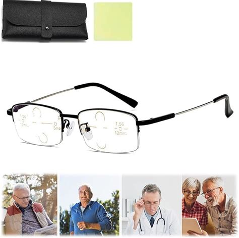 Woslxm Outfany Intellireaders Titanium Progressive Far And Near Dual Use Reading