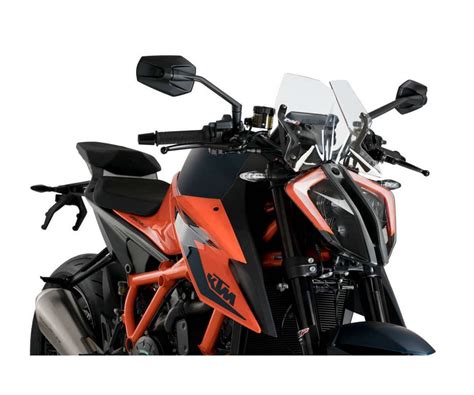 Puig Windshield Transparent Naked Sport W Ktm Superduke R Evo