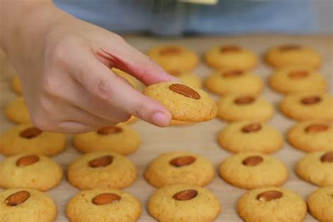 Resep Kue Kering Almond Orange Cookies Ala Chef Luvita Ho Renyah Dan